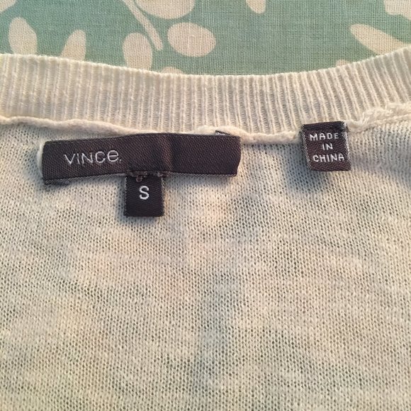 VINCE - Cream light sweater - Picture 7 of 7